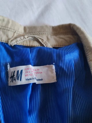 Americana H&M niño Talla 122
