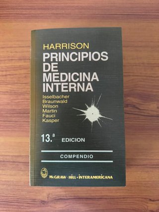 Lote 12 libros de medicina, Harrison y manuales