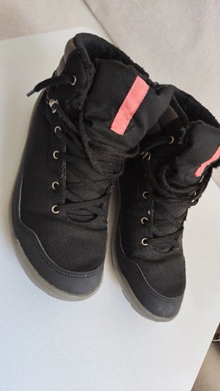 Botas nieve Quechua mujer negras
