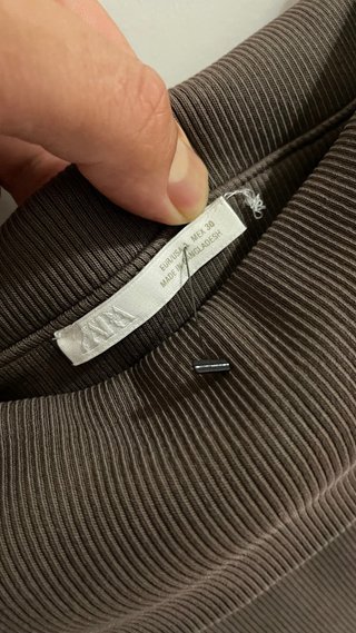 Vestito Zara Marrone Taglia L