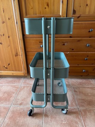 Carrito organizador 3 niveles Ikea Raskog