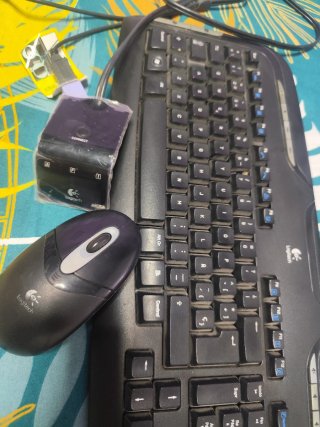 Teclado y Ratón Logitech Negro