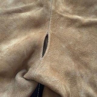 Lederhosen Auténtico Piel Ante Hombre Talla 54
