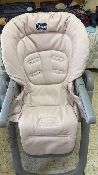 Trona Chicco Polly Magic rosa gris