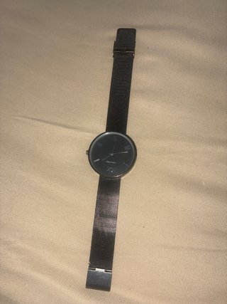 Reloj Calvin Klein Negro y Plateado
