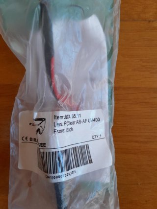 Gafas de seguridad transparentes