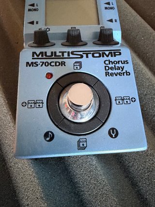 Zoom MS-70CDR Multistomp Pedal