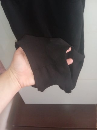 Mono cóctel negro con encaje, vale para S y M