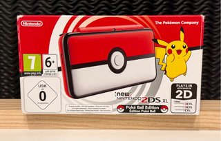 ¡COMPLETA! Nintendo 2DS XL Edición Pokeball PAL 🇪🇸