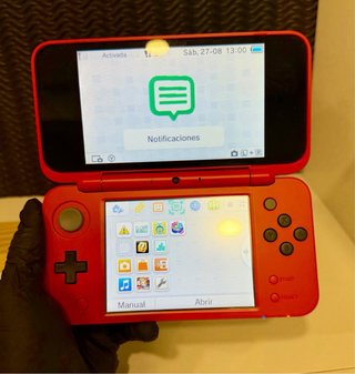 ¡COMPLETA! Nintendo 2DS XL Edición Pokeball PAL 🇪🇸