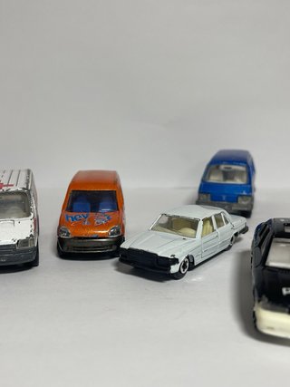 Lote 6 Miniaturas Coches Vintage