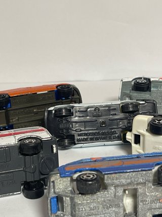 Lote 6 Miniaturas Coches Vintage