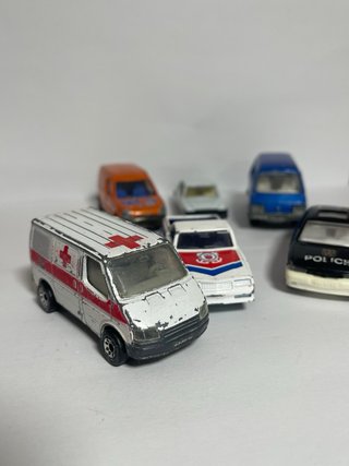 Lote 6 Miniaturas Coches Vintage