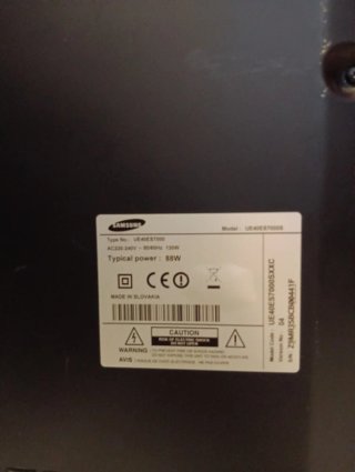 Televisor Samsung Negro