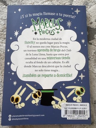 Libro Marcus Pocus 1. Magia a domicilio