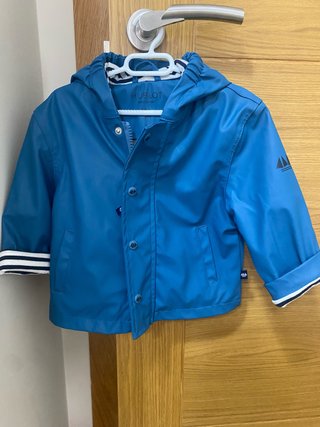 Chaqueta impermeable Hublot azul