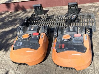 2 Robots cortacésped WORX Landroid 1500m²