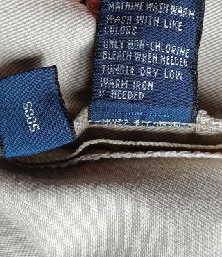 Pantaloni Chino Uomo Ralph Lauren Beige