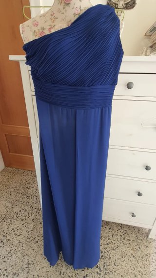 Vestido de fiesta azul