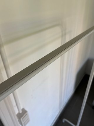 2 Percheros Metálicos Blancos Ikea