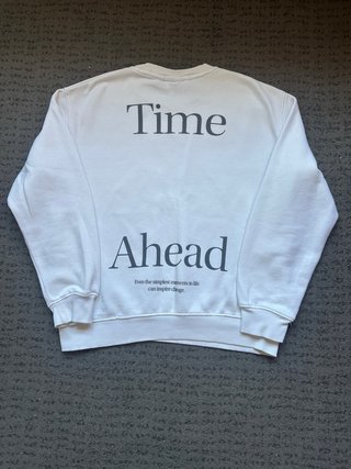 Sudadera blanca