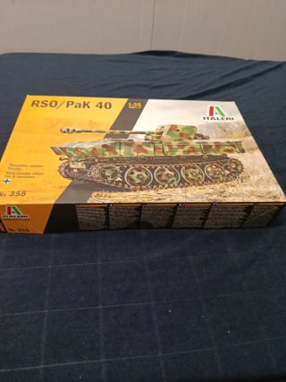 Maqueta RSO/PaK 40 Italeri 1:35