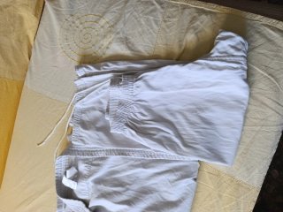 Kimono Taekwondo Blanco,para 7 u 8 años de edad.