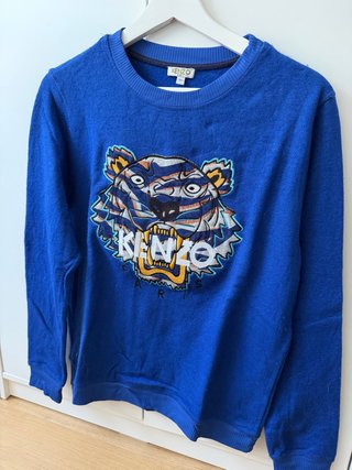 Sudadera Kenzo Tiger Azul Talla XS
