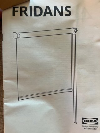 Estor Enrollable IKEA Store Fridans Gris