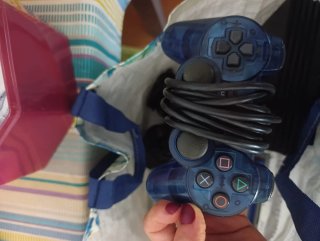 Consola PS2 Fat + Juegos y Mandos