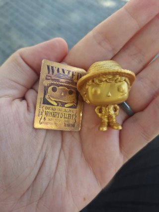 Funko Pop Mini Dorado Monkey D. Luffy