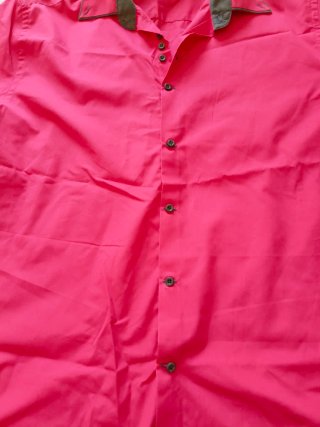 Camisa rosa OWIK talla XL