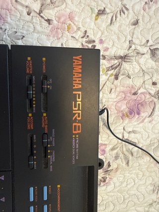 Teclado Yamaha PSR-8 Vintage