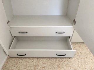 Armarios blanco 100 € cada uno