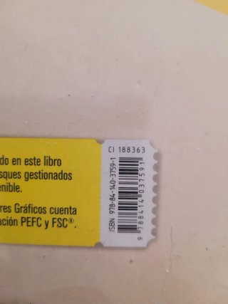 Libro de Lengua Castellana y Literatura de 1°Bachi