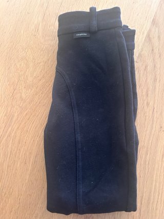 Pantalón montar niño Fouganza negro T8