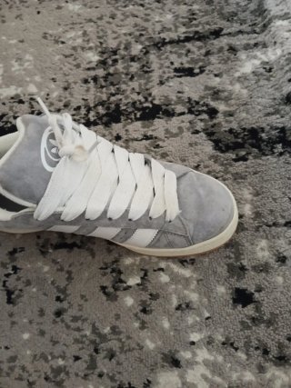 Zapatillas Adidas Campus Grises Blancas