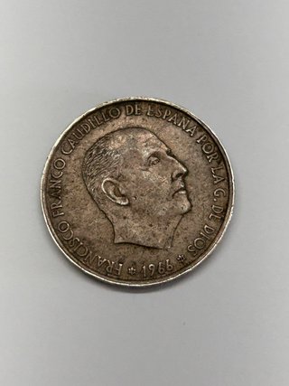 Moneda 100 Pesetas Franco 1966