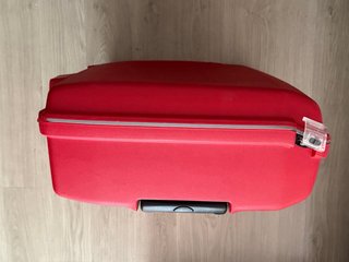 Maleta rígida grande roja