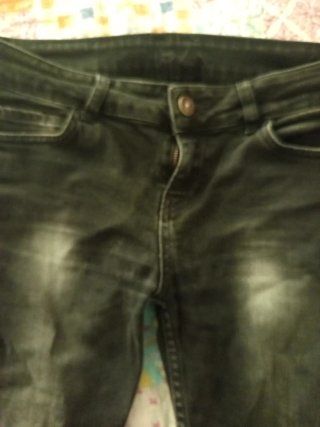 Pantalones vaqueros Zara negros T.36