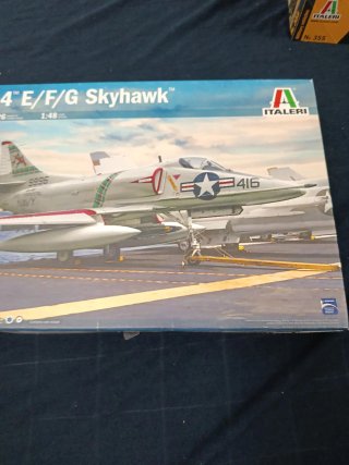 Maqueta Italeri A-4 Skyhawk 1:48