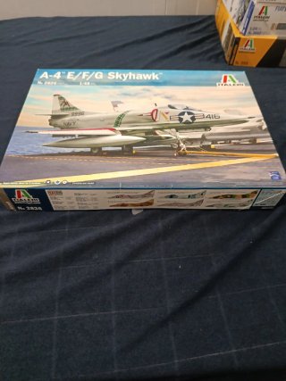 Maqueta Italeri A-4 Skyhawk 1:48