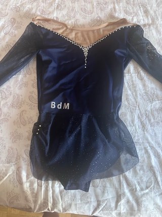 Maillot patinaje club Bdm talla 12 niña