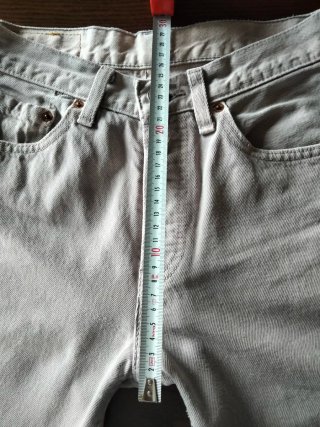 Levi's 501 grigio W27 L32