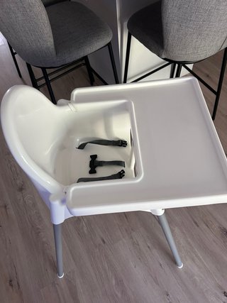 Trona ikea blanca
