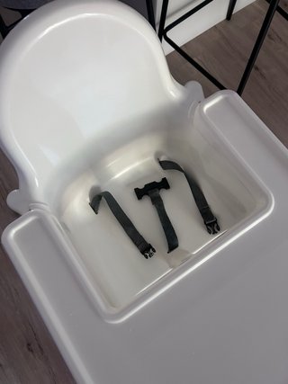 Trona ikea blanca