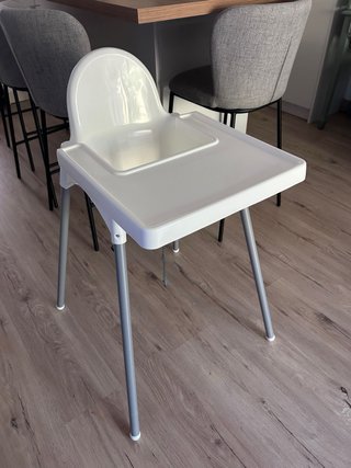 Trona ikea blanca