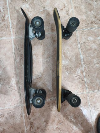 2 Mini Patinetas (Skateboards)