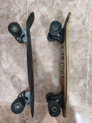2 Mini Patinetas (Skateboards)
