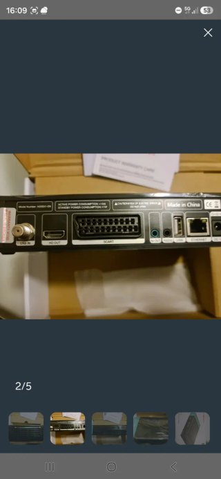 Decodificador Satélite Gtmedia V8X con WiFi